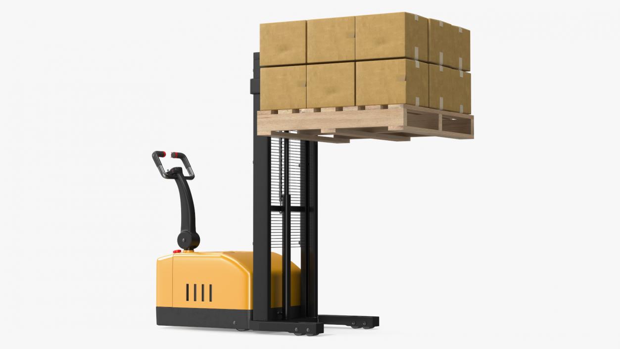 Electric Power Pallet Jack Truck 3D