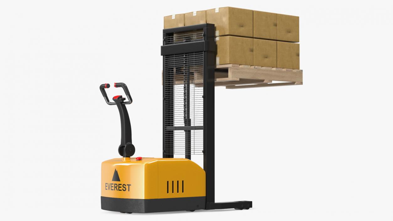 Electric Power Pallet Jack Truck 3D