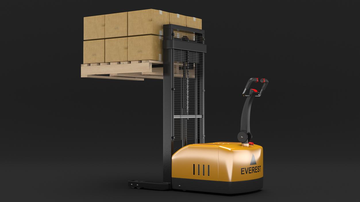 Electric Power Pallet Jack Truck 3D