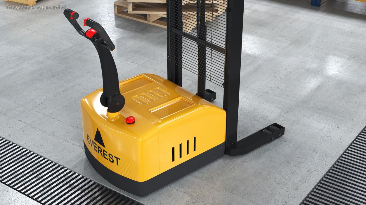 Electric Power Pallet Jack Truck 3D