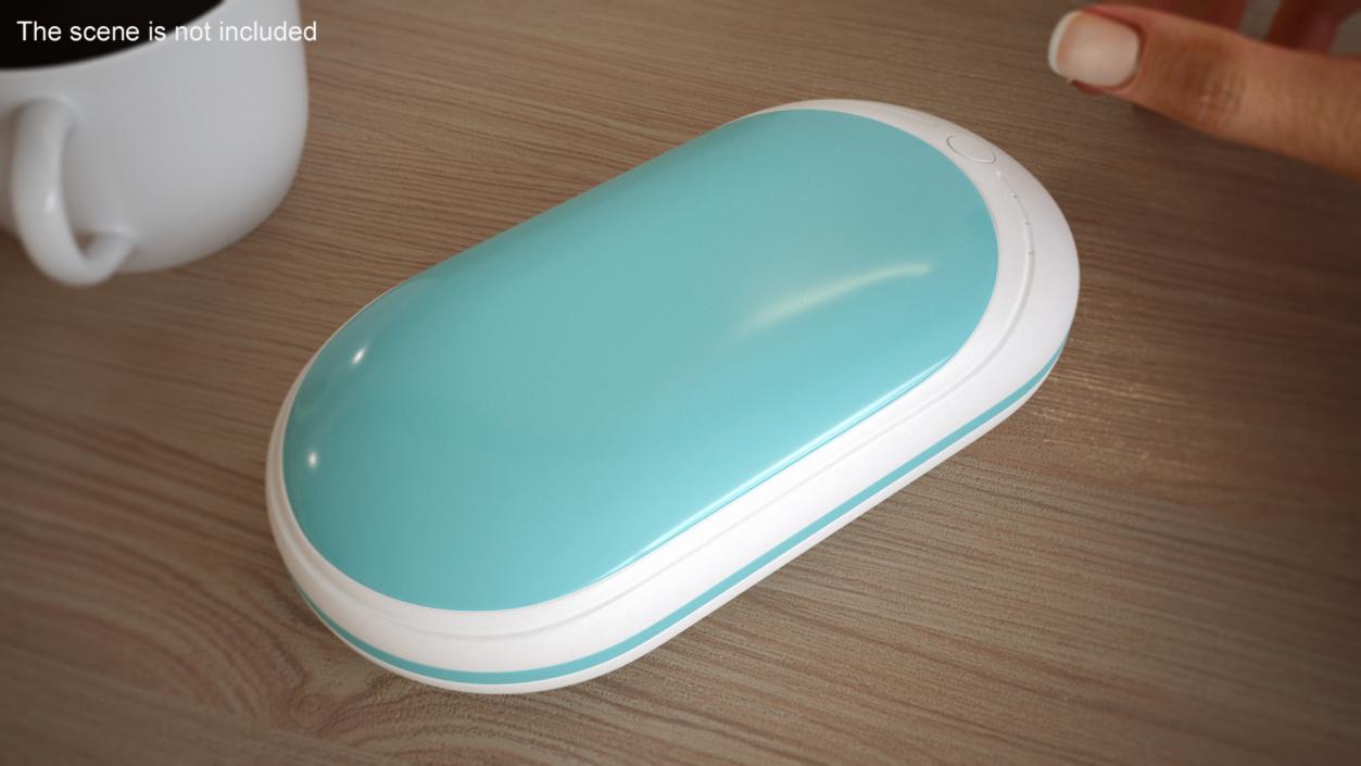 3D Portable Rechargeable Hand Warmer model