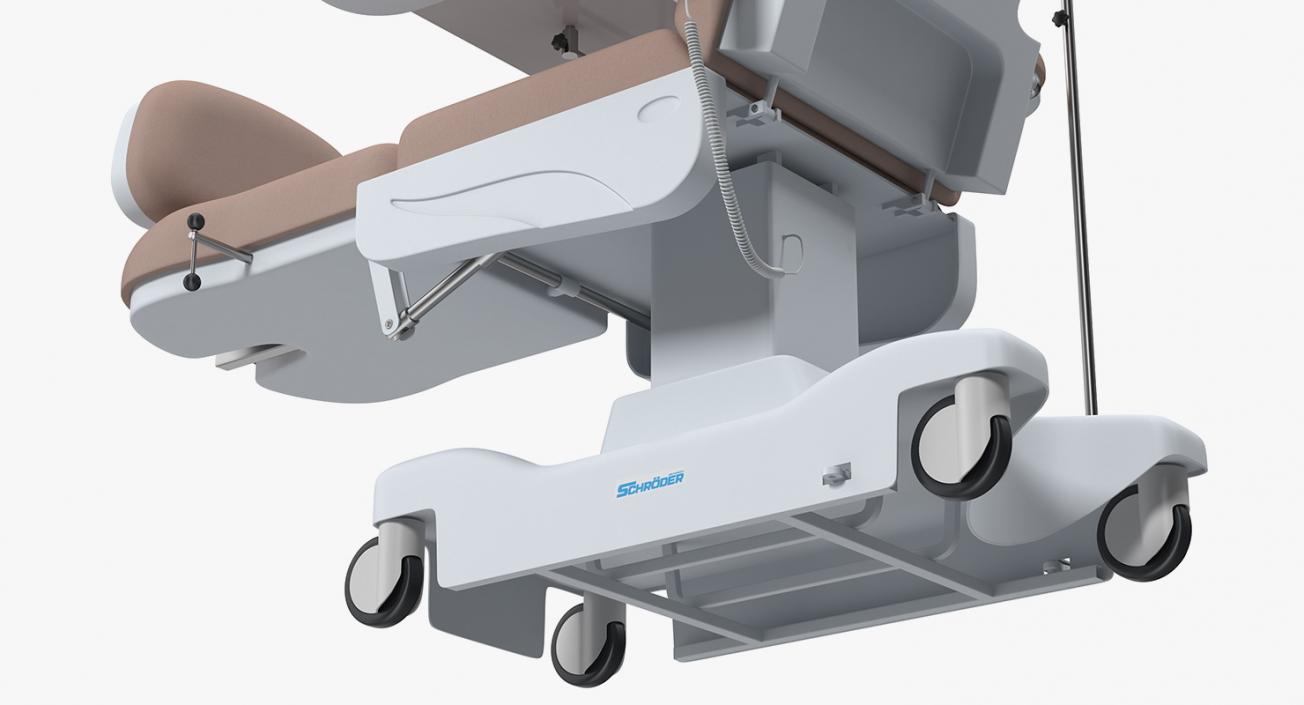 3D Electronic Dialysis Chemotherapy Chair model