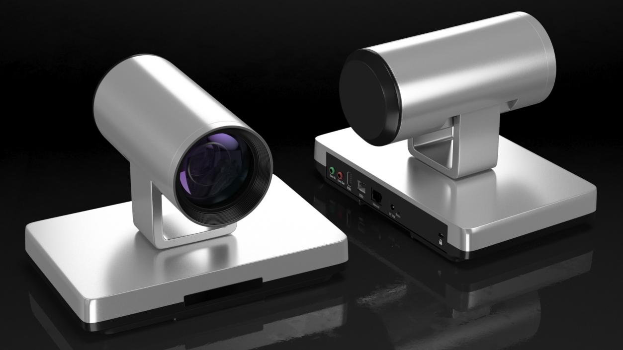 Video Conferencing System Set 3D model