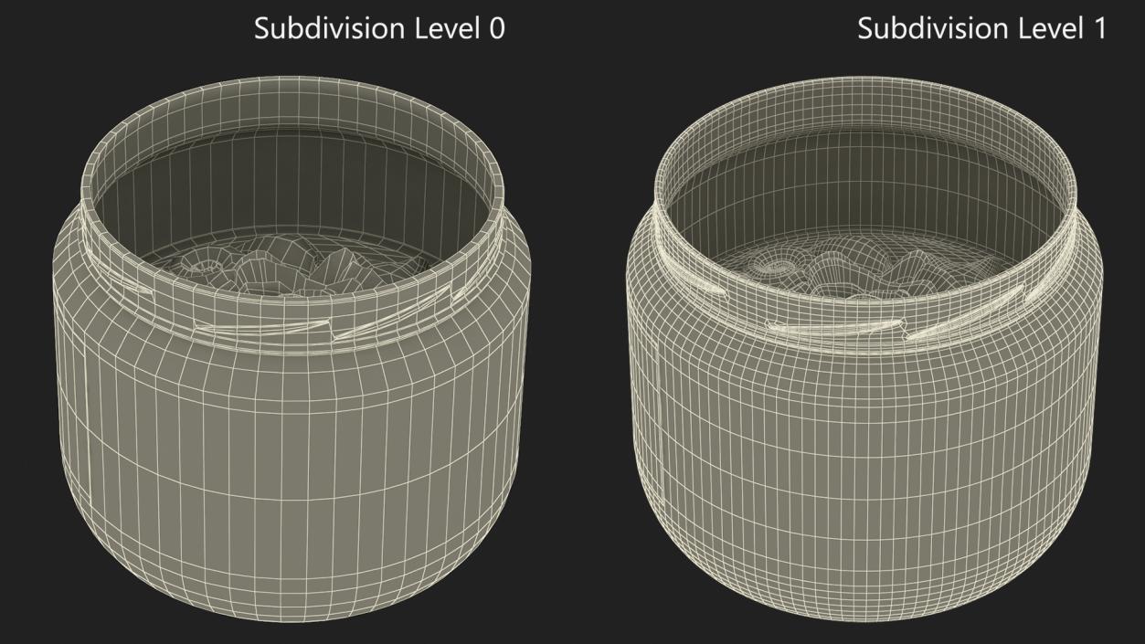 3D Jar Candle ReStory Open model