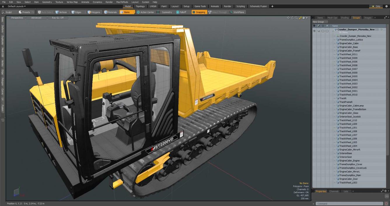 3D Crawler Dumper Morooka New