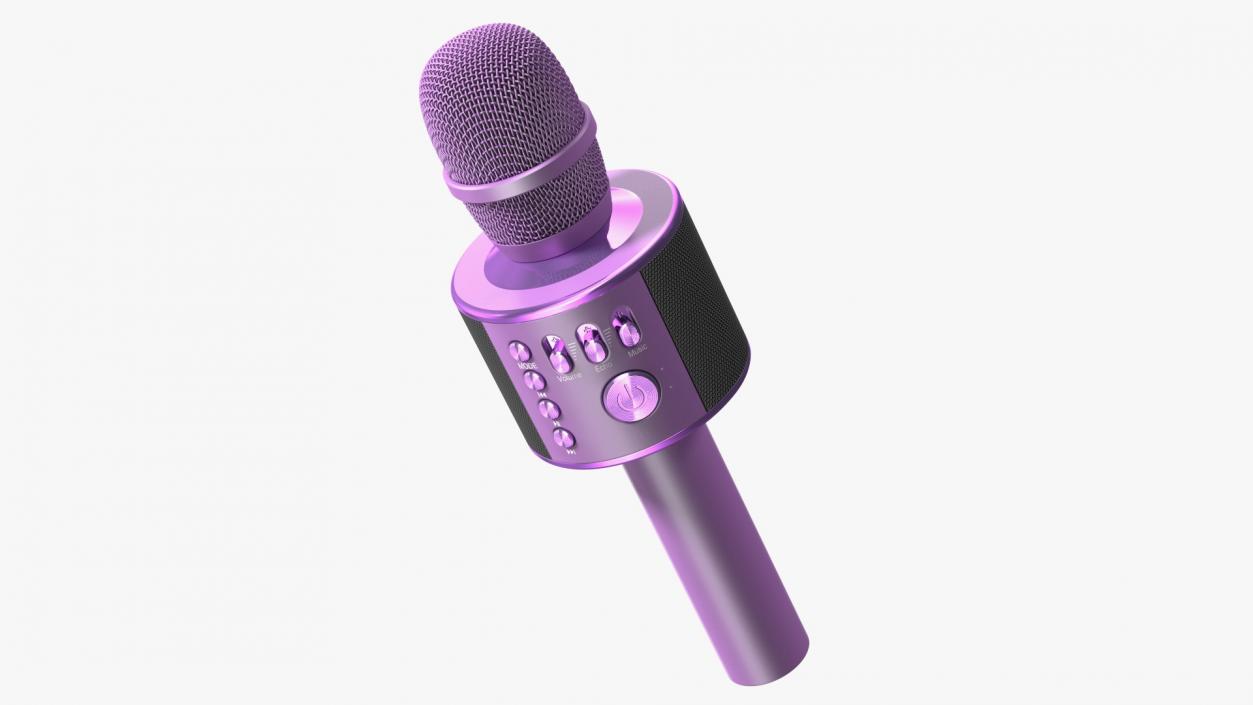 3D model Karaoke Portable Bluetooth Mic