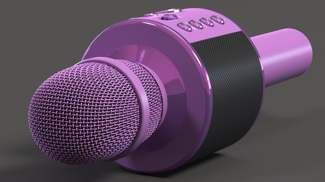 3D model Karaoke Portable Bluetooth Mic