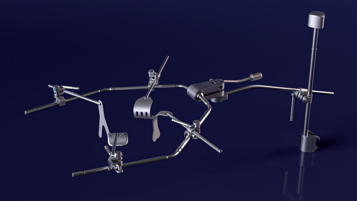 3D Medical Retractor Tools model