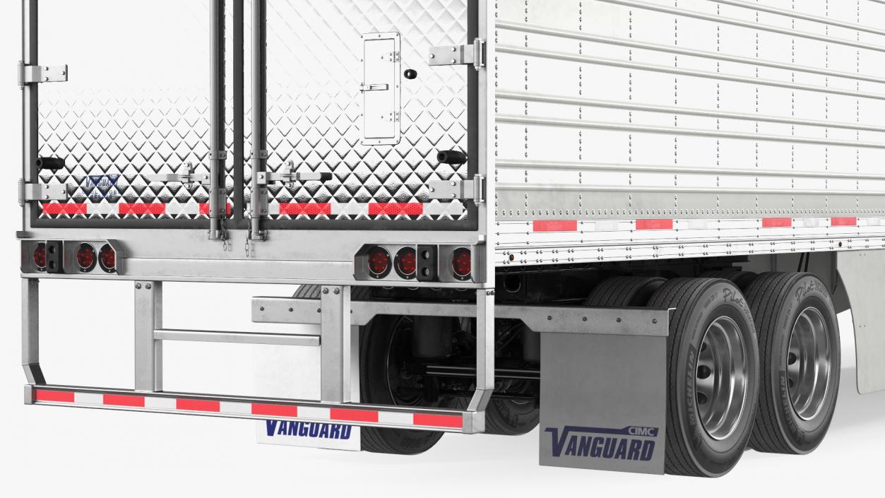 3D Mack Anthem Truck with Vanguard Reefer Trailer