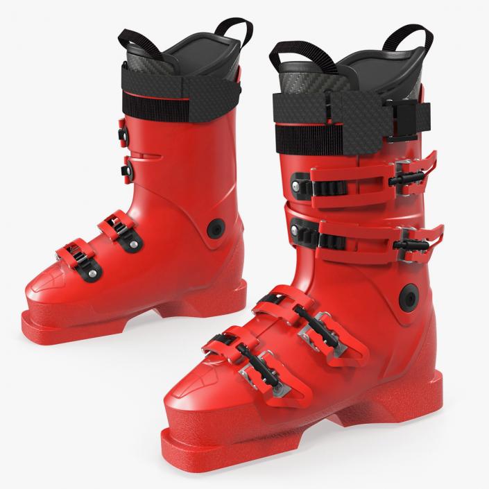 3D Ski Boots Generic 3D Model 2 model