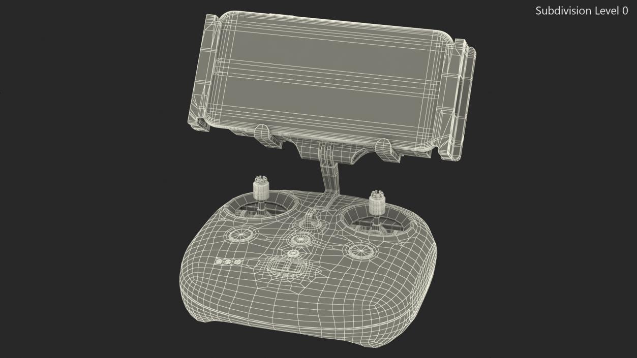 3D Underwater Drone Controller With Smartphone model