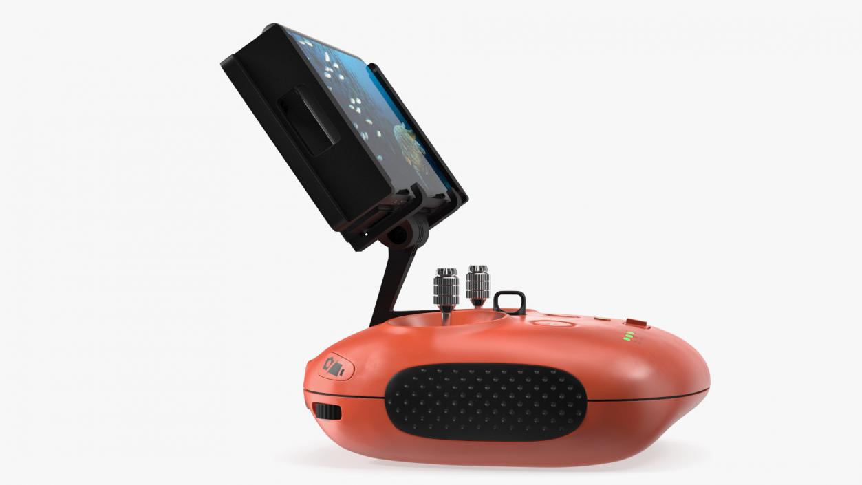 3D Underwater Drone Controller With Smartphone model