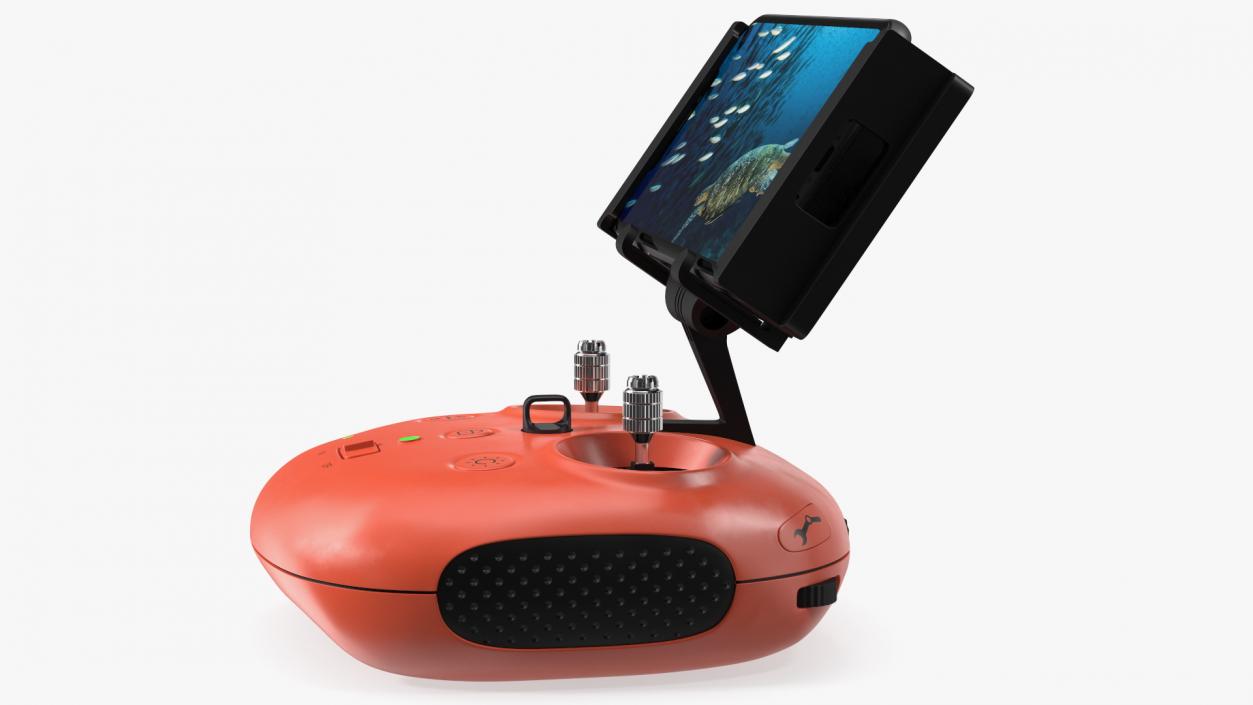 3D Underwater Drone Controller With Smartphone model