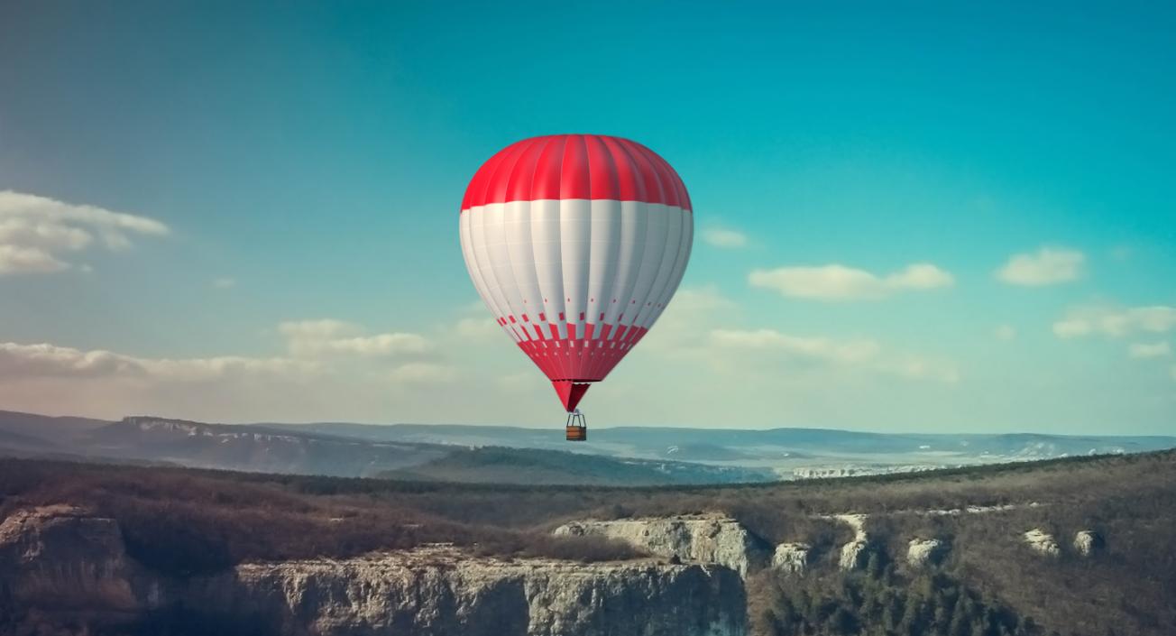 Hot Air Balloons Collection 3D