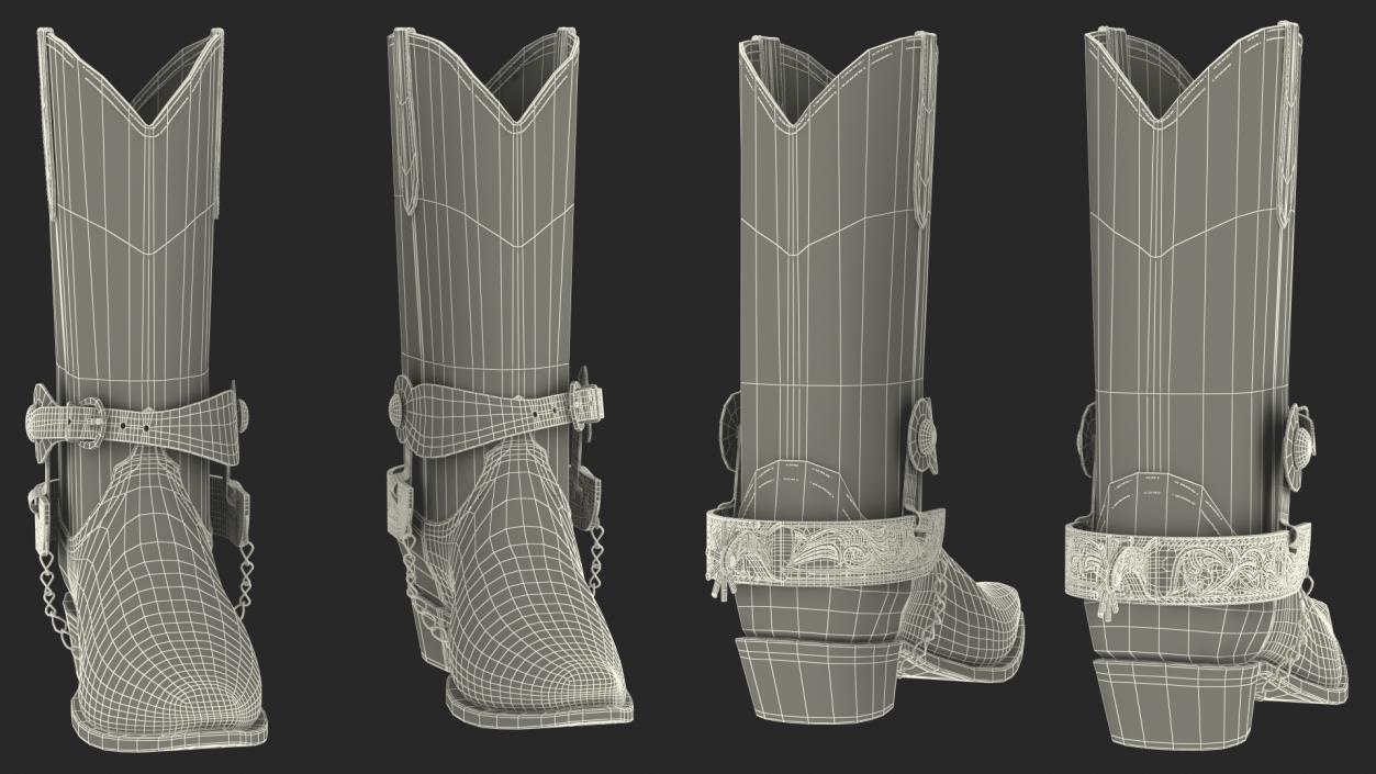 3D Western Ranch Accessories Collection 3 model