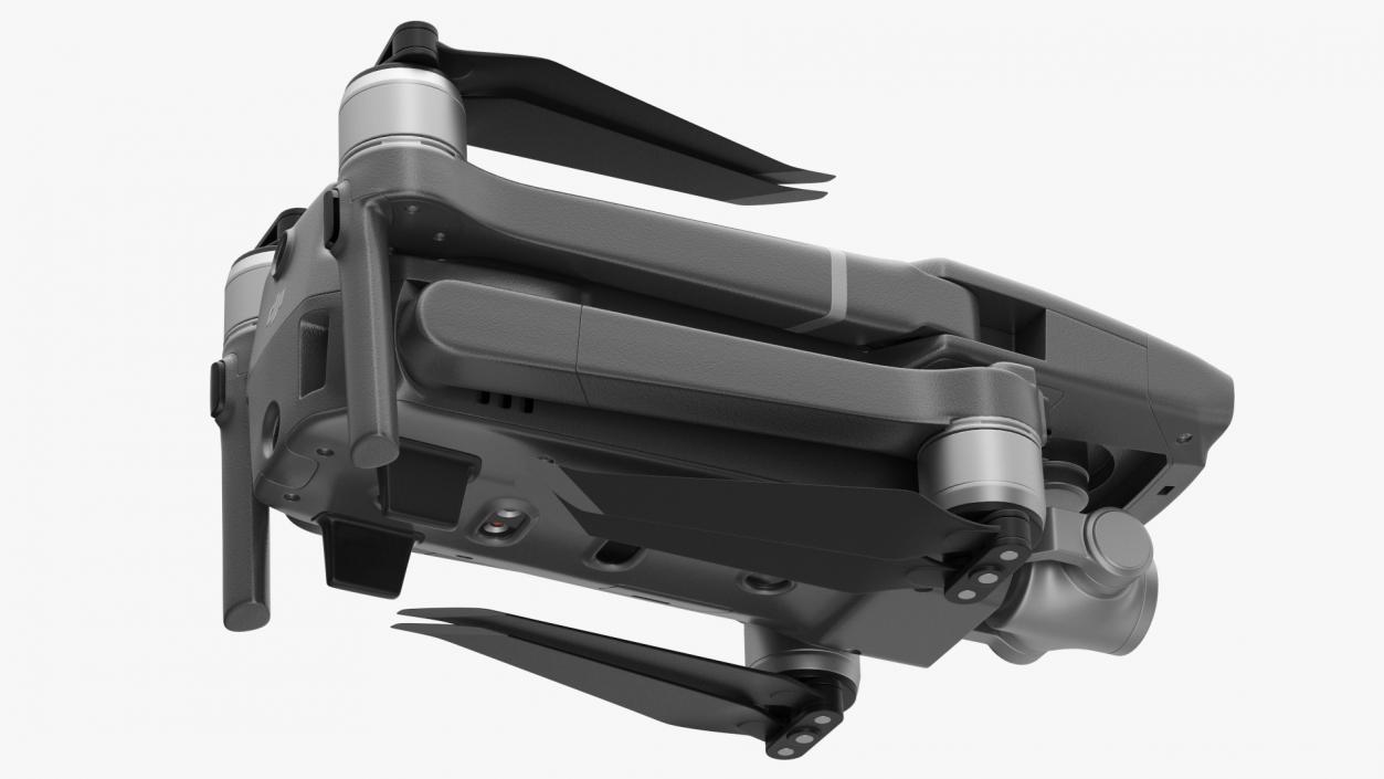 DJI Mavic 2 Zoom Quadcopter Rigged 3D model