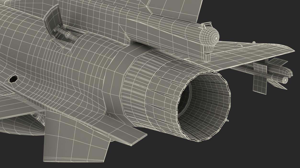 3D Chengdu J10 A Vigorous Dragon Armament model