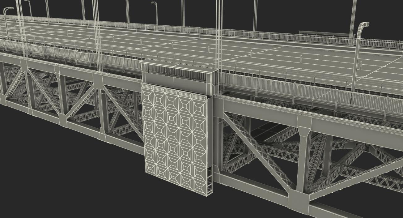 3D Golden Gate Bridge model