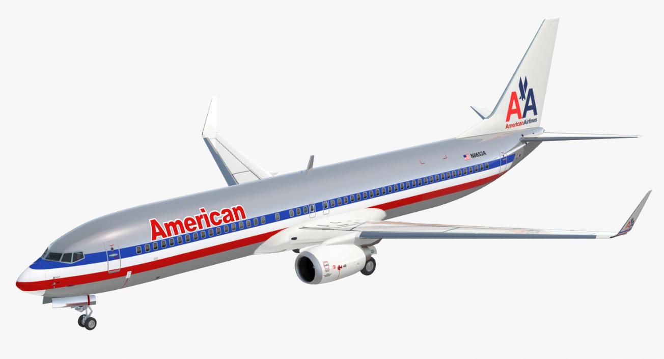 Boeing 737-900 American Airlines 3D