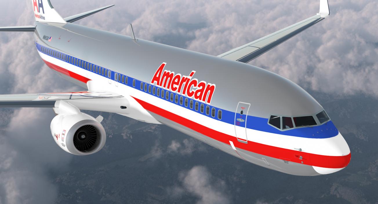 Boeing 737-900 American Airlines 3D