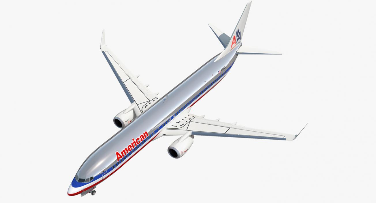 Boeing 737-900 American Airlines 3D