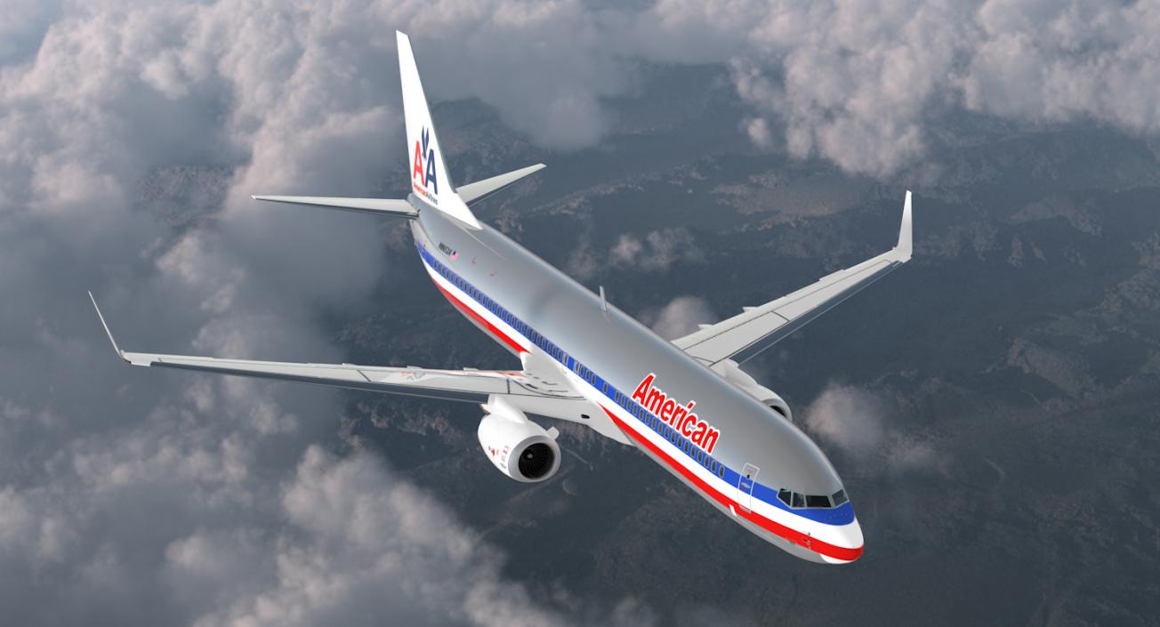 Boeing 737-900 American Airlines 3D