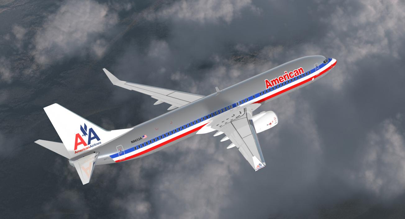 Boeing 737-900 American Airlines 3D