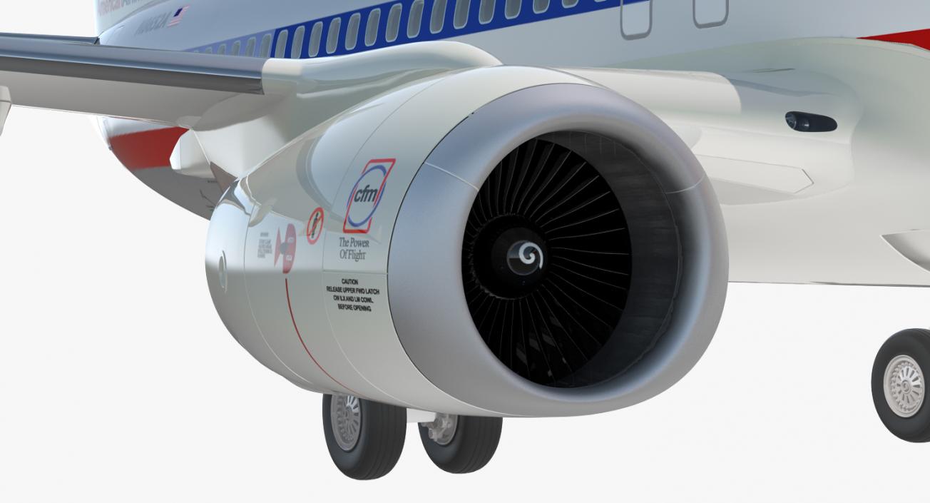 Boeing 737-900 American Airlines 3D