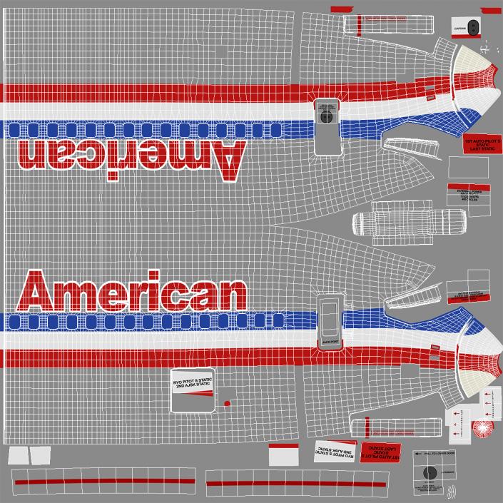 Boeing 737-900 American Airlines 3D