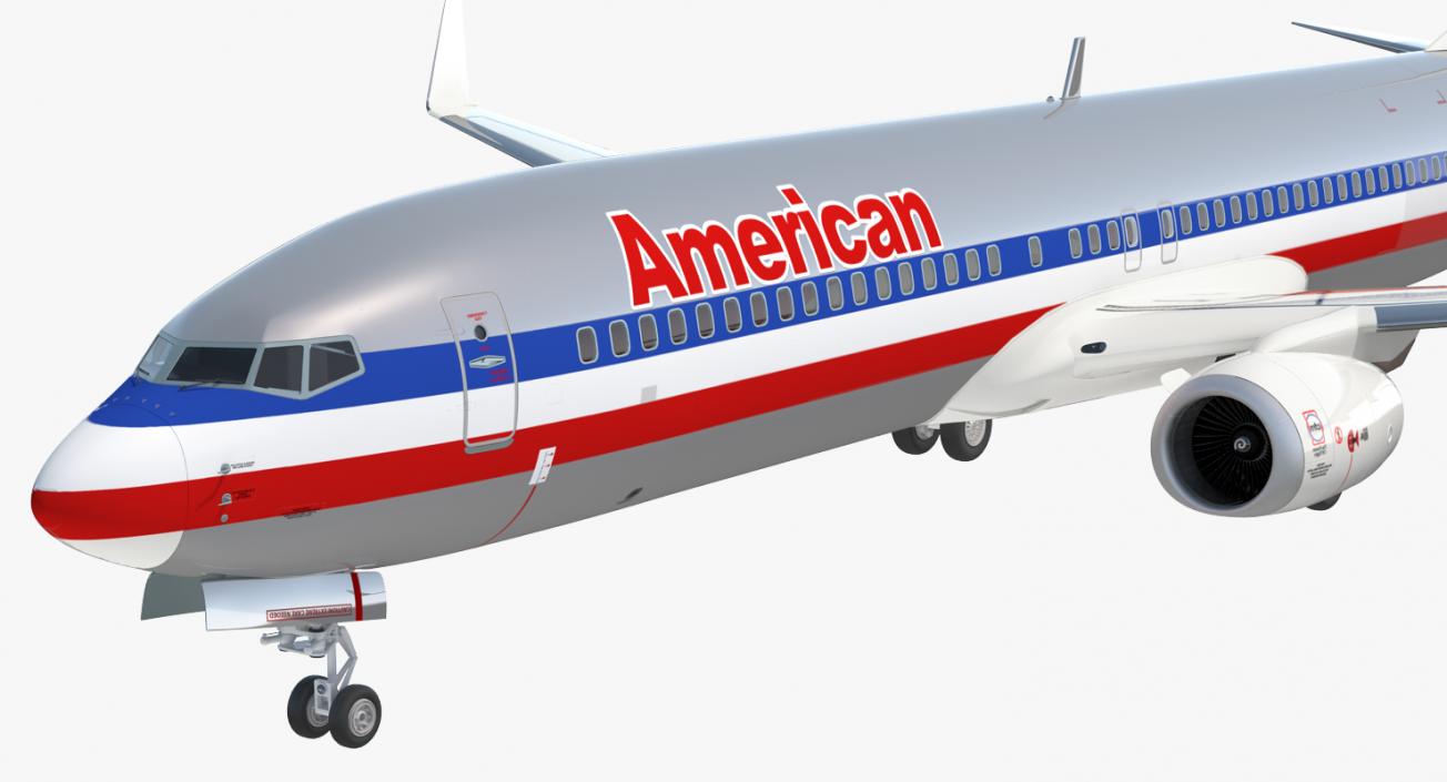 Boeing 737-900 American Airlines 3D