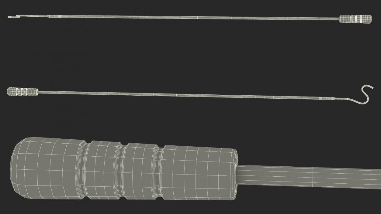 3D model Retriever Pole Extra Long