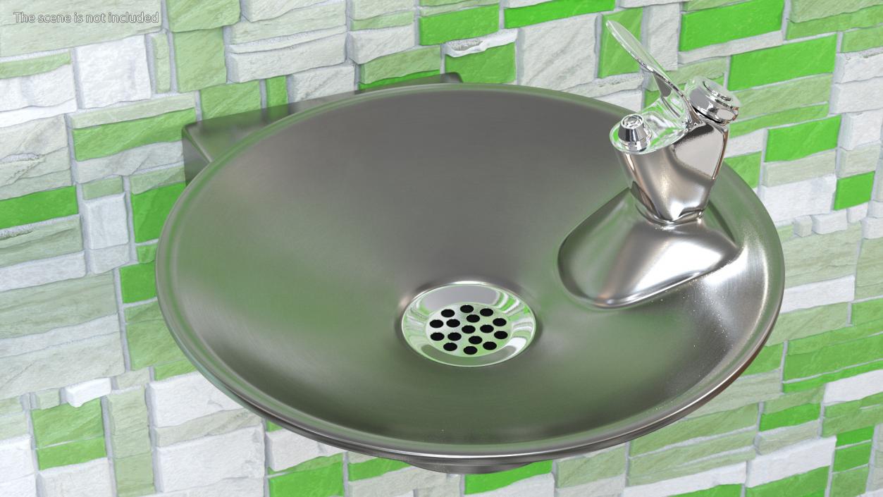 3D Drinking Fountains Collection 3