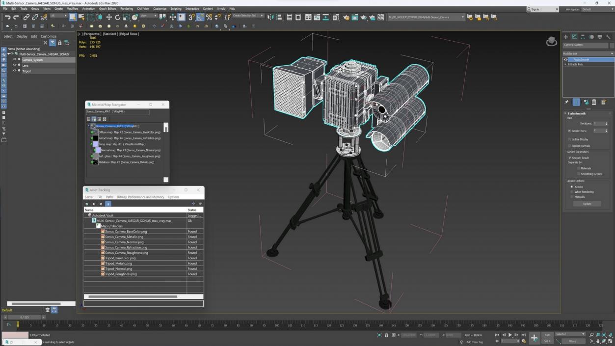 Multi-Sensor Camera JAEGAR SONUS 3D