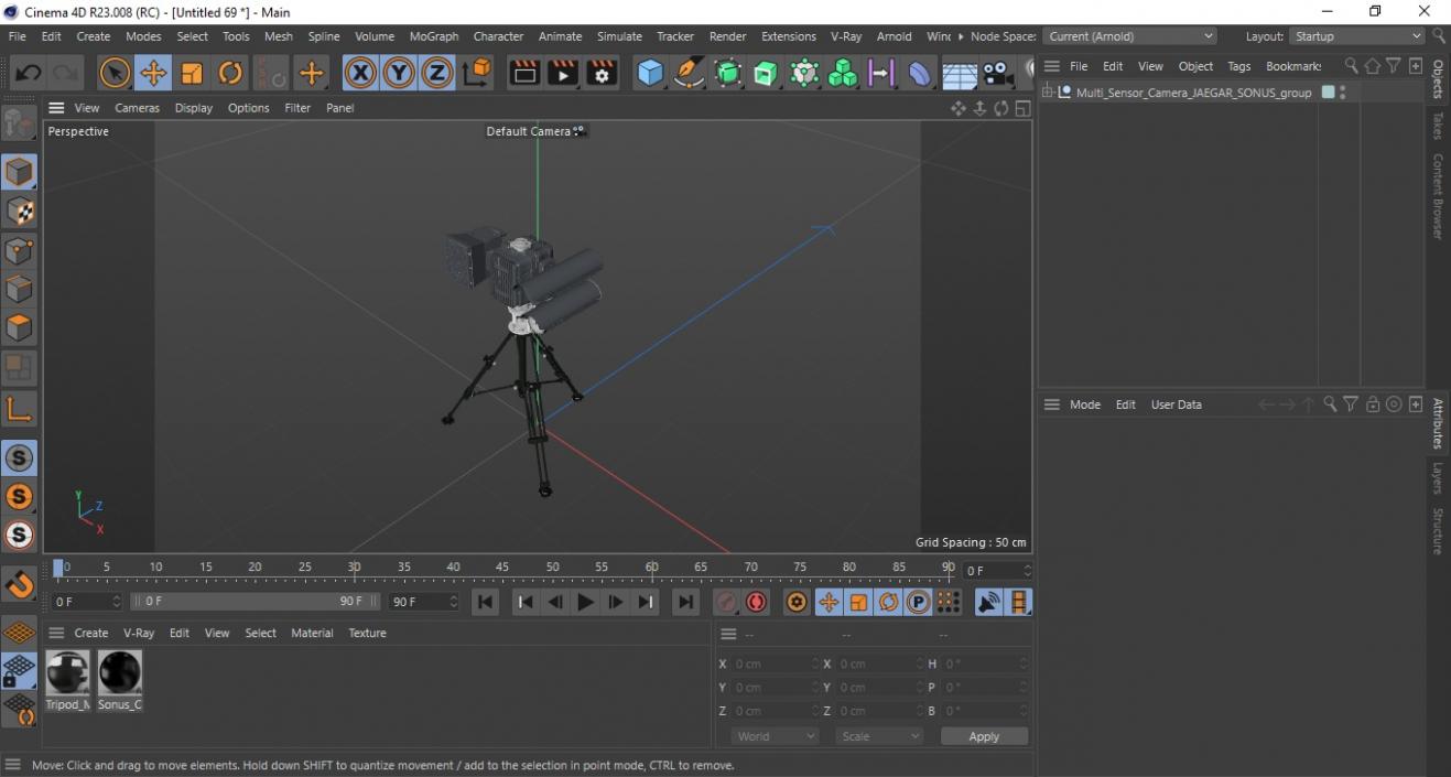 Multi-Sensor Camera JAEGAR SONUS 3D