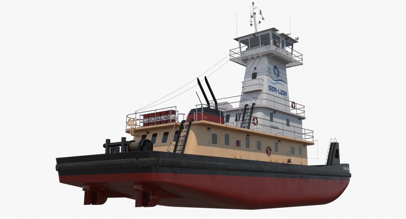 Tug Boats Collection 3 3D