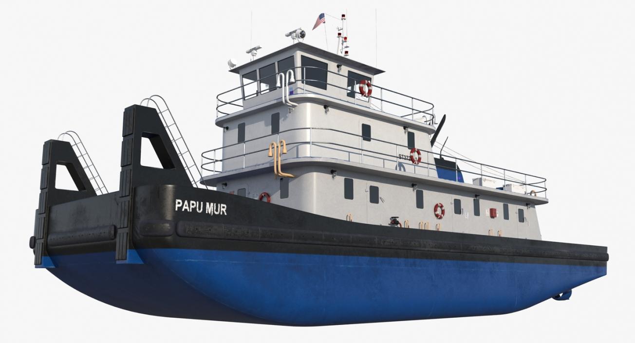 Tug Boats Collection 3 3D