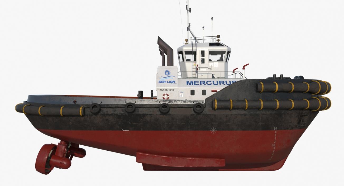 Tug Boats Collection 3 3D