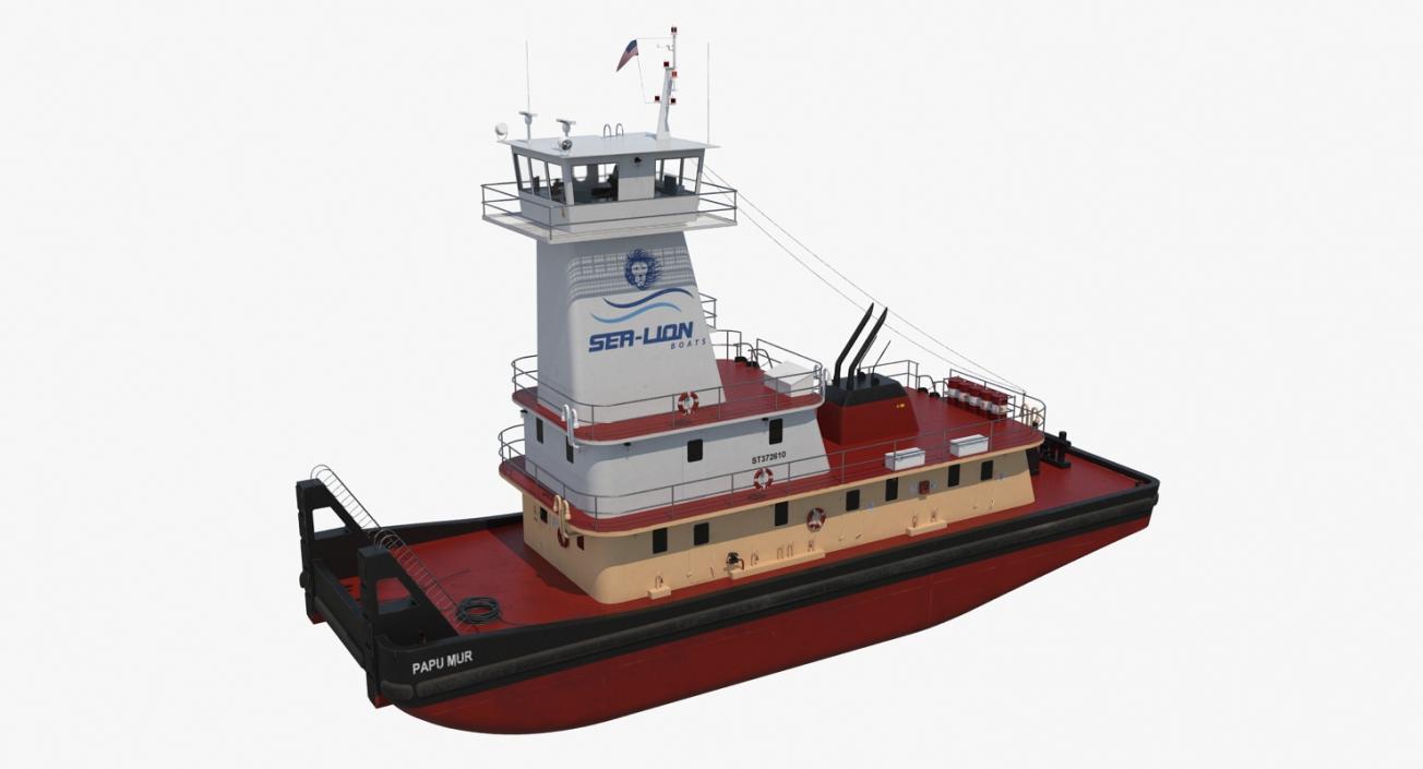 Tug Boats Collection 3 3D