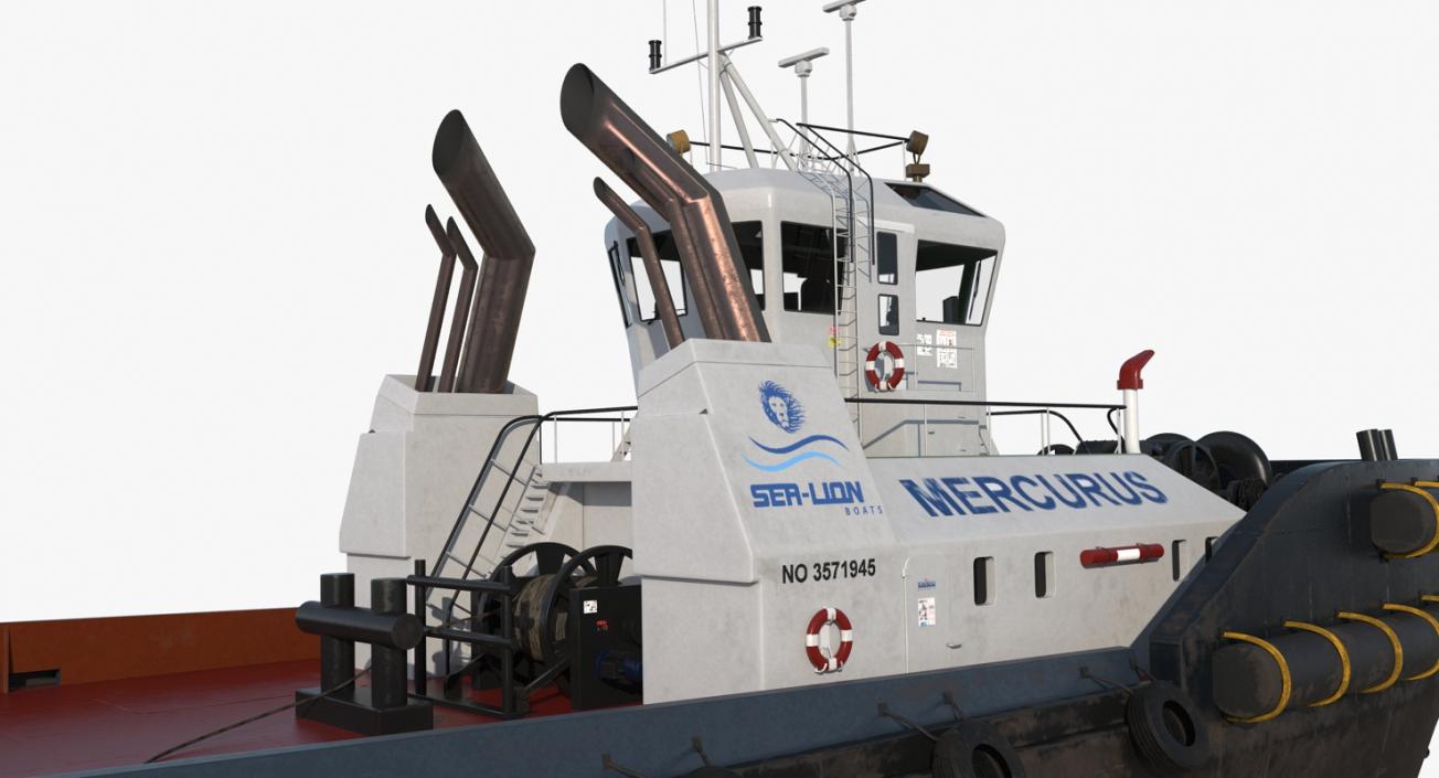 Tug Boats Collection 3 3D