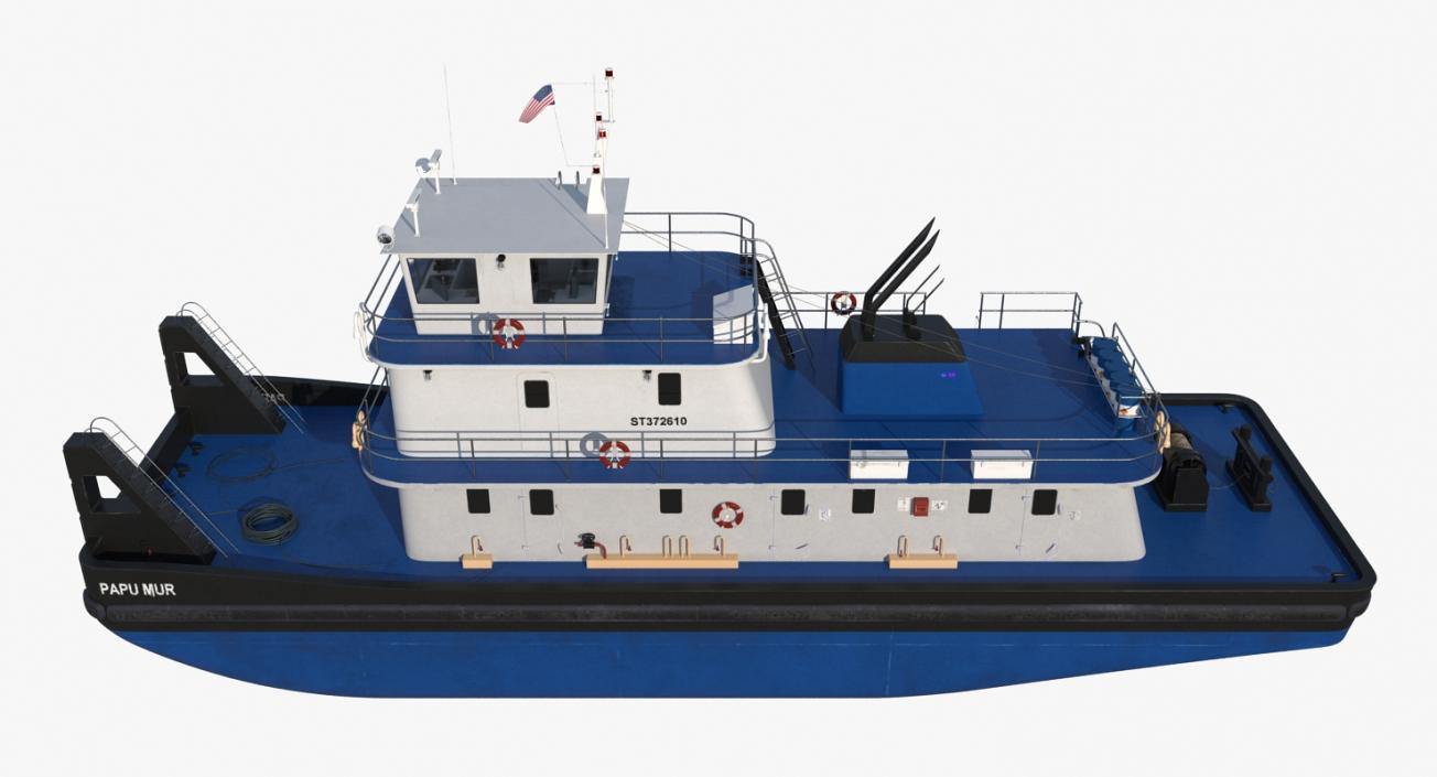 Tug Boats Collection 3 3D