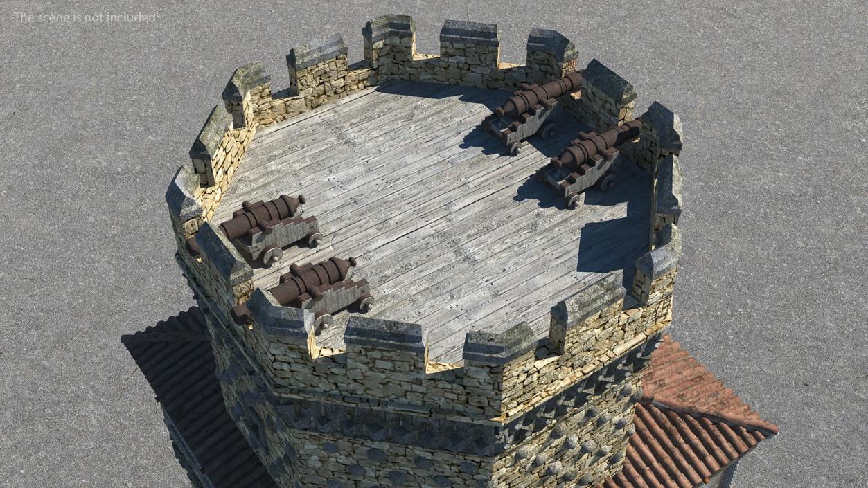 Medieval Watchtower 3D model