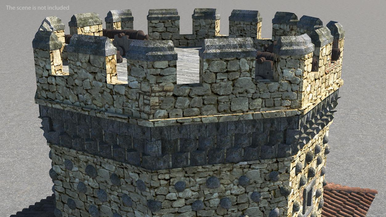 Medieval Watchtower 3D model