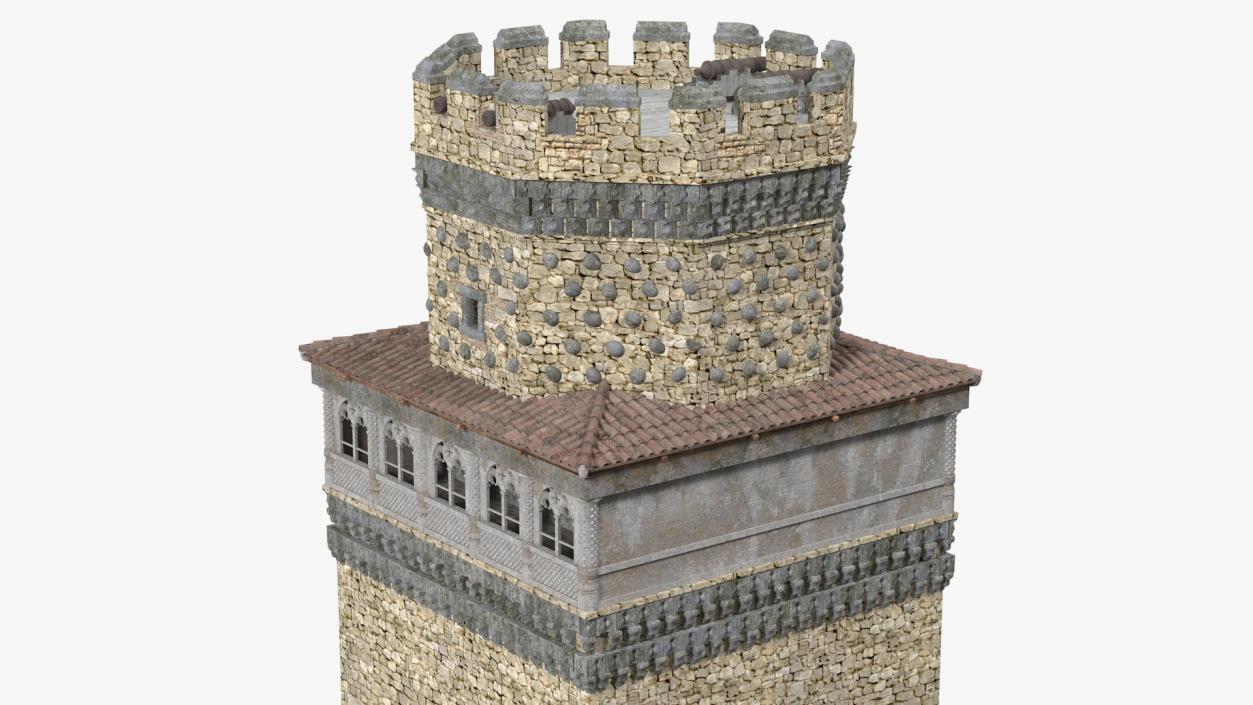 Medieval Watchtower 3D model