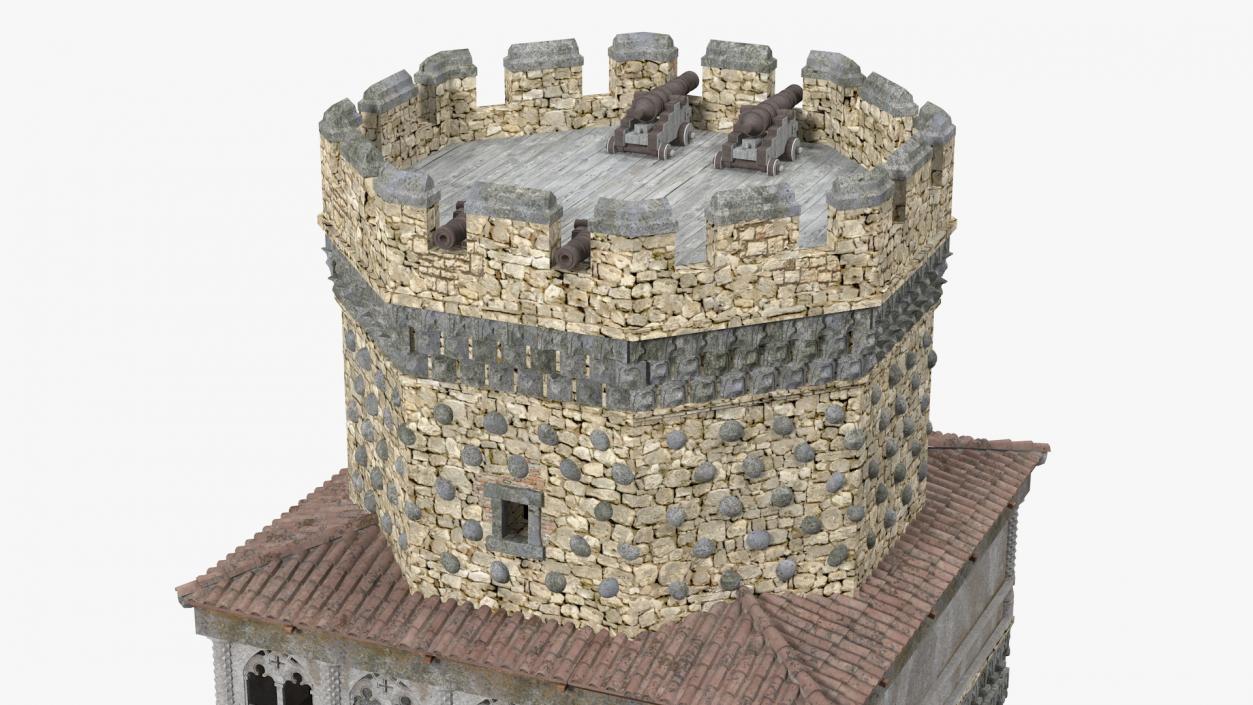 Medieval Watchtower 3D model