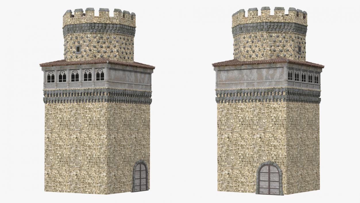 Medieval Watchtower 3D model