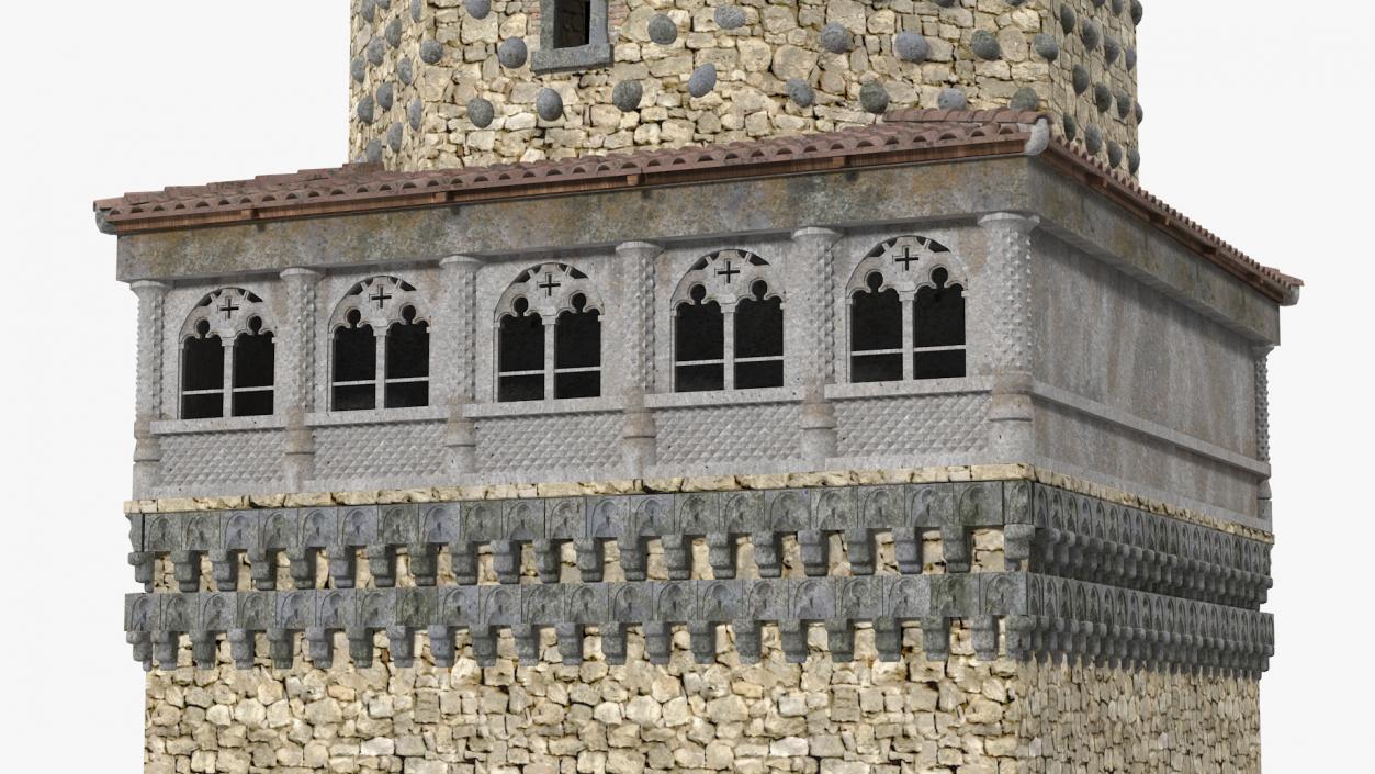 Medieval Watchtower 3D model