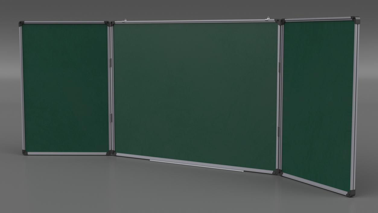 3D Blackboard Green