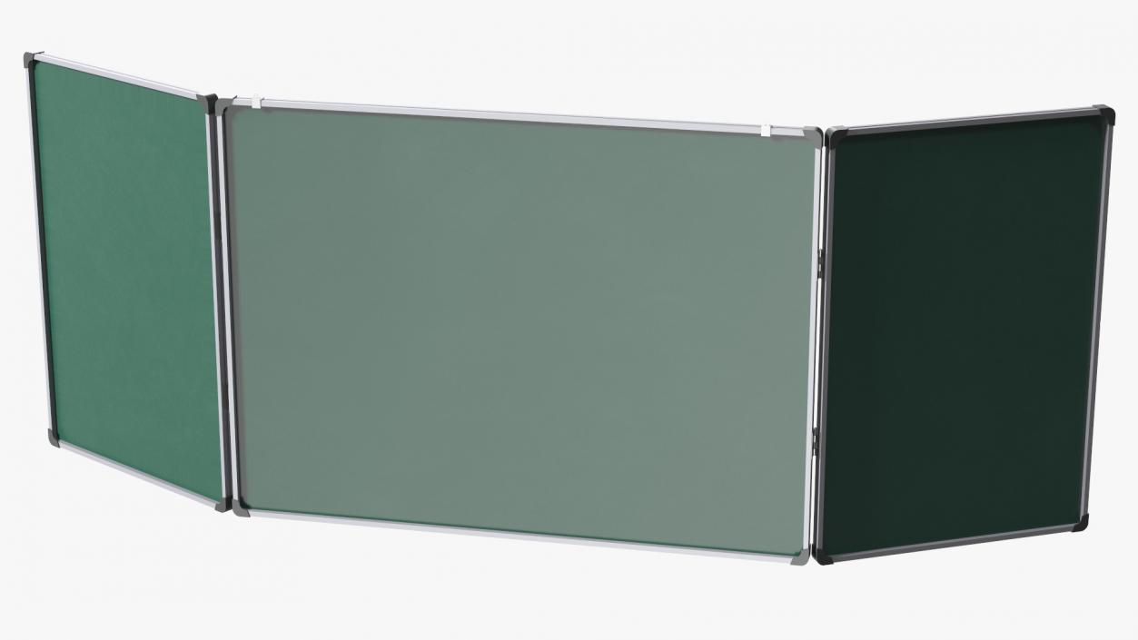 3D Blackboard Green