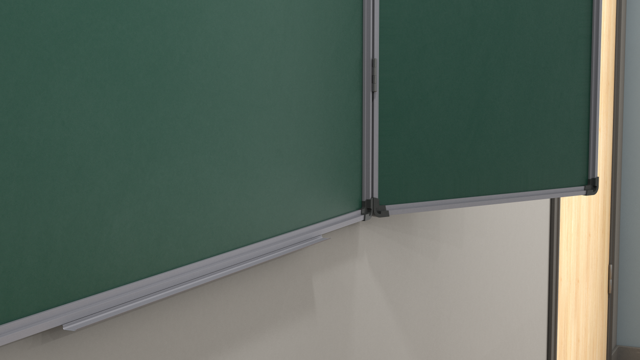 3D Blackboard Green