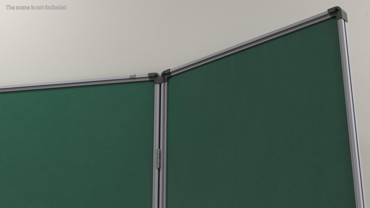 3D Blackboard Green